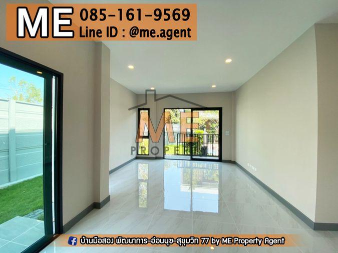 รูป ขาย บ้านเดี่ยว หลังมุม The City สุขุมวิท-อ่อนนุช บ้านใหม่ ไม่เคยอยู่ 68 ตรว. โทร 064-954-9619 (BO15-68) - รูปที่ 5/12