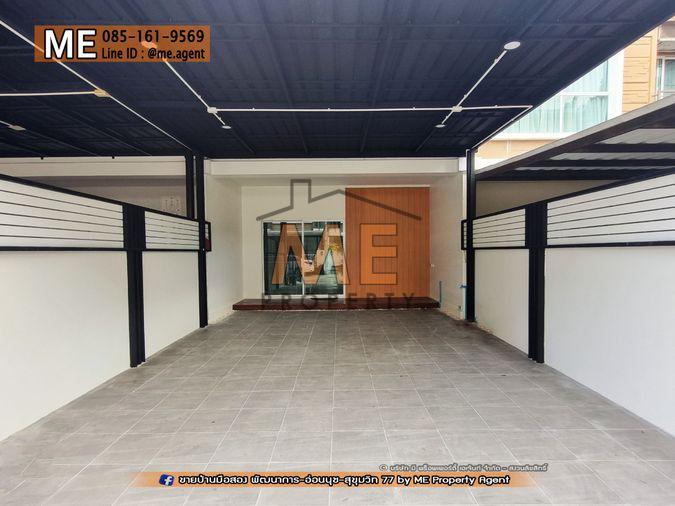 รูป ให้เช่า ต้นโครงการ Villette City พัฒนาการ 38 ทาวน์เฮ้าส์ 3 ชั้น รีโนเวทใหม่ทั้งหลัง ใกล้ BTS -อ่อนนุช โทร 064-954-9619 (RTC23-24) - รูปที่ 4/22