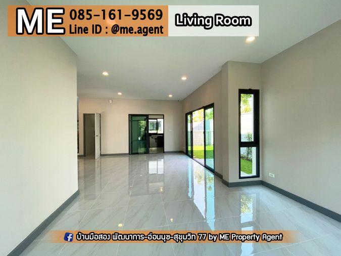 รูป ขาย บ้านเดี่ยว หลังมุม The City สุขุมวิท-อ่อนนุช บ้านใหม่ ไม่เคยอยู่ 68 ตรว. โทร 064-954-9619 (BO15-68) - รูปที่ 2/12