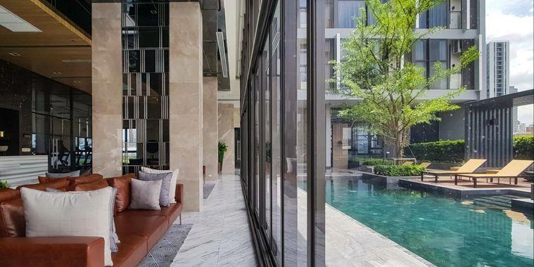 รูป ให้เช่าChewathai Residence Asoke 2 นอน  สวย วิวเมือง วิวสวน - รูปที่ 14/19