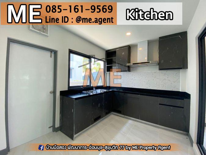 รูป ขาย บ้านเดี่ยว หลังมุม The City สุขุมวิท-อ่อนนุช บ้านใหม่ ไม่เคยอยู่ 68 ตรว. โทร 064-954-9619 (BO15-68) - รูปที่ 4/12