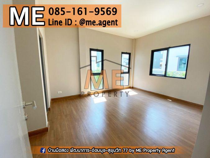รูป ขาย บ้านเดี่ยว หลังมุม The City สุขุมวิท-อ่อนนุช บ้านใหม่ ไม่เคยอยู่ 68 ตรว. โทร 064-954-9619 (BO15-68) - รูปที่ 9/12