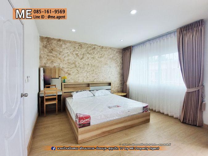รูป ให้เช่า ต้นโครงการ Villette City พัฒนาการ 38 ทาวน์เฮ้าส์ 3 ชั้น รีโนเวทใหม่ทั้งหลัง ใกล้ BTS -อ่อนนุช  โทร 064-954-9619 (RTC23-24) - รูปที่ 13/22
