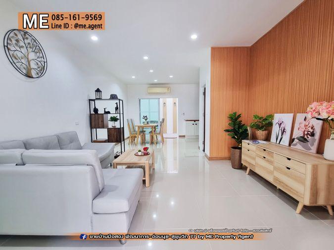 รูป ให้เช่า ต้นโครงการ Villette City พัฒนาการ 38 ทาวน์เฮ้าส์ 3 ชั้น รีโนเวทใหม่ทั้งหลัง ใกล้ BTS -อ่อนนุช  โทร 064-954-9619 (RTC23-24) - รูปที่ 17/22