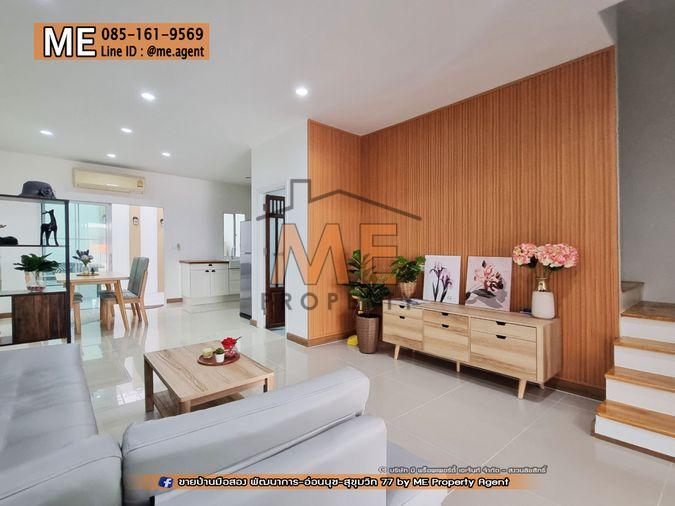 รูป ให้เช่า ต้นโครงการ Villette City พัฒนาการ 38 ทาวน์เฮ้าส์ 3 ชั้น รีโนเวทใหม่ทั้งหลัง ใกล้ BTS -อ่อนนุช โทร 064-954-9619 (RTC23-24) - รูปที่ 7/22