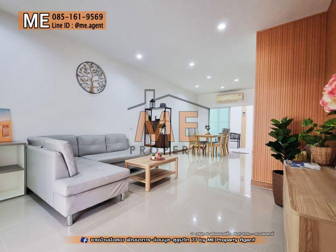 รูป ให้เช่า ต้นโครงการ Villette City พัฒนาการ 38 ทาวน์เฮ้าส์ 3 ชั้น รีโนเวทใหม่ทั้งหลัง ใกล้ BTS -อ่อนนุช โทร 064-954-9619 (RTC23-24) - รูปที่ 6/22