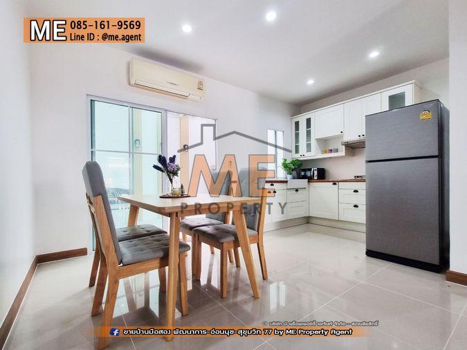 รูป ให้เช่า ต้นโครงการ Villette City พัฒนาการ 38 ทาวน์เฮ้าส์ 3 ชั้น รีโนเวทใหม่ทั้งหลัง ใกล้ BTS -อ่อนนุช โทร 064-954-9619 (RTC23-24) - รูปที่ 19/22