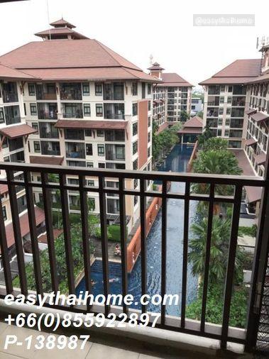 รูป P-138987 วิวสระว่ายน้ำ! ห้องมุม ชั้นบนสุด บ้าน นวธารา 1 ห้องนอน ใกล้ CDC เพียง 2.59 ล้าน | Line Id: @easythaihome | 085-592-2897 - รูปที่ 7/24