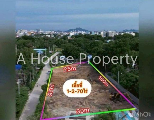 รูป ขายที่ดินบางแสน แปลงงาม ทำเลดี ทำเลศักยภาพ ใกล้ถนนข้าวหลาม - รูปที่ 1/8