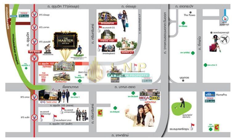รูป 🏠 ให้เช่าบ้าน : The Master @BTS Udomsuk (เดอะ มาสเตอร์ แอท บีทีเอส อุดมสุข) รหัสทรัพย์ | 📌LNP-H747 - รูปที่ 14/14