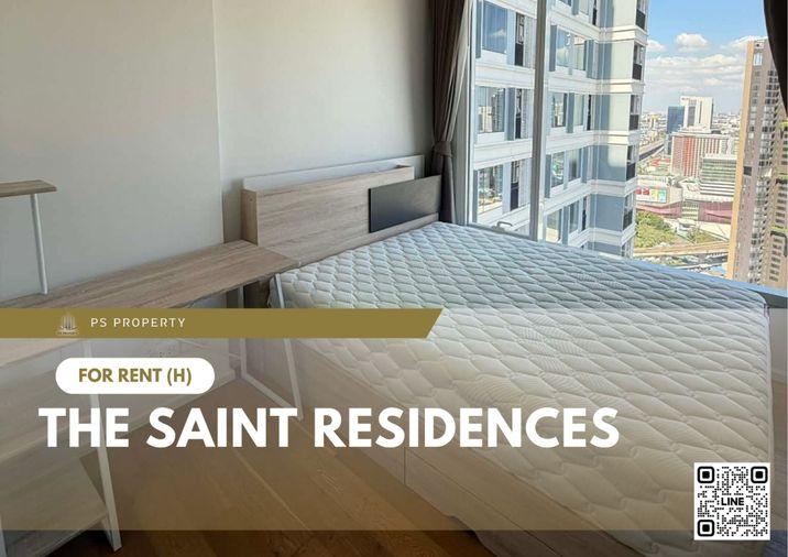 picture For Rent 🔥 The Saint Residences 🔥 Near MRT Phahonyothin. Fully furnished with appliances. - 1/9