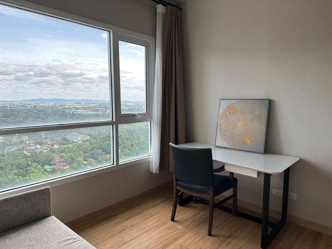 picture For Rent: The Zea Sriracha: 2 bedrooms, 2 bathrooms (35th floor - 70 sq m) Panoramic sea view - near Central Sriracha. - 7/22