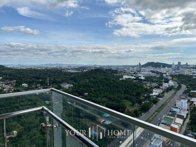picture For Rent: The Zea Sriracha: 2 bedrooms, 2 bathrooms (35th floor - 70 sq m) Panoramic sea view - near Central Sriracha. - 14/22
