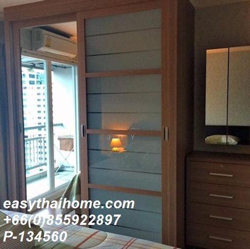 รูป P-134560 วิวเมืองสวย! 1 นอน 22K ใกล้ BTS อโศก! (แกรนด์ พาร์ค วิว) Line Id: @easythaihome 085-592-2897 - รูปที่ 2/5