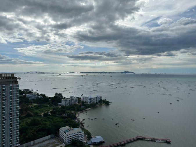 picture For Rent: The Zea Sriracha: 2 bedrooms, 2 bathrooms (35th floor - 70 sq m) Panoramic sea view - near Central Sriracha. - 18/22