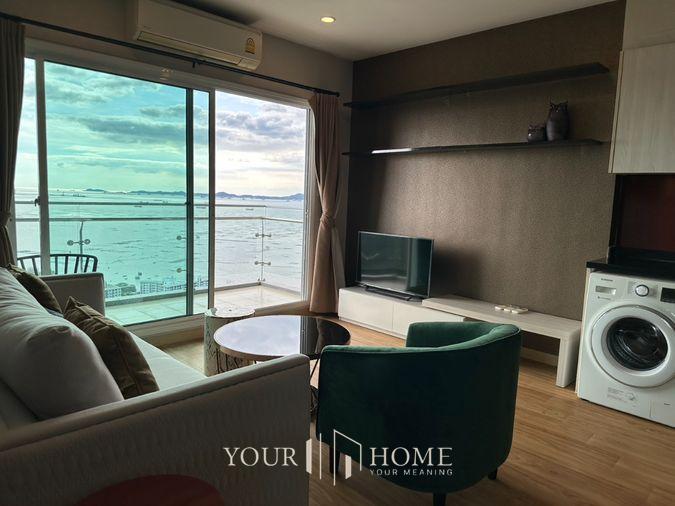picture For Rent: The Zea Sriracha: 2 bedrooms, 2 bathrooms (35th floor - 70 sq m) Panoramic sea view - near Central Sriracha. - 11/22