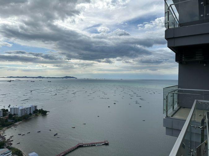 picture For Rent: The Zea Sriracha: 2 bedrooms, 2 bathrooms (35th floor - 70 sq m) Panoramic sea view - near Central Sriracha. - 20/22
