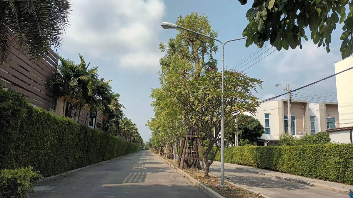 รูป ขายทาวน์โฮม 2 ชั้น ใกล้สนามบินดอนเมือง สะดวกใกล้ชุมชน   "แฮปปี้วิลล์" ถนนเทิดราชัน ดอนเมือง ขาย 3,650,000 บาท  - 3 ห้องนอน 2 ห้องน้ำ  - รูปที่ 2/16