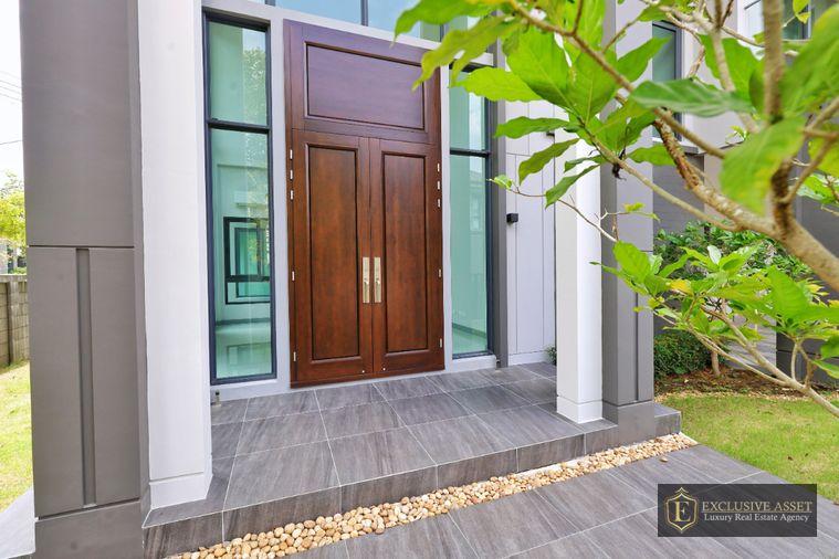รูป ขาย บ้านใหม่ ม.The City ปิ่นเกล้า-บรม 2 แปลงมุม ราคาพิเศษ บ้านไซส์ใหญ่ 105.8 ตรว. 388 ตรม. - รูปที่ 3/34