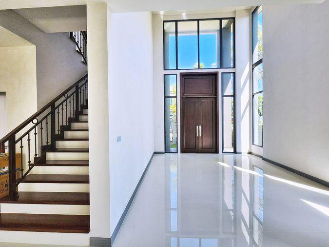 รูป ขาย บ้านใหม่ ม.The City ปิ่นเกล้า-บรม 2 แปลงมุม ราคาพิเศษ บ้านไซส์ใหญ่ 105.8 ตรว. 388 ตรม.  - รูปที่ 8/34