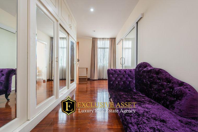 รูป ขายบ้านเดี่ยว Luxury ปัญญาอินทรา P5 ที่ดิน 1 ไร่ครึ่ง พร้อมสระว่ายน้ำ และเรือนรับรอง ใกล้สนามกอล์ฟปัญญา แฟชั่นไอส์แลนด์ - รูปที่ 34/46