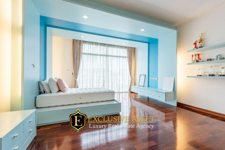 รูป ขายบ้านเดี่ยว Luxury ปัญญาอินทรา P5 ที่ดิน 1 ไร่ครึ่ง พร้อมสระว่ายน้ำ และเรือนรับรอง ใกล้สนามกอล์ฟปัญญา แฟชั่นไอส์แลนด์ - รูปที่ 39/46