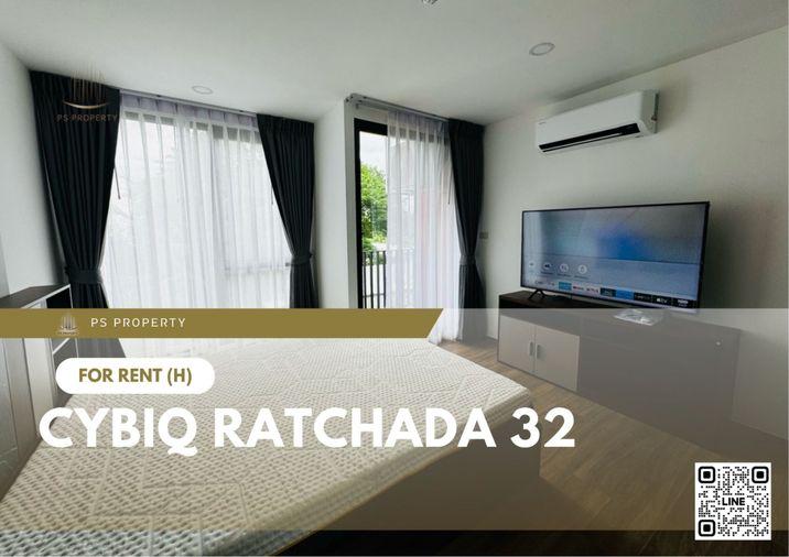 picture For rent 📍 Cybiq Ratchada 32 📍 Fully furnished with appliances. Near BTS Ratchayothin. - 1/11