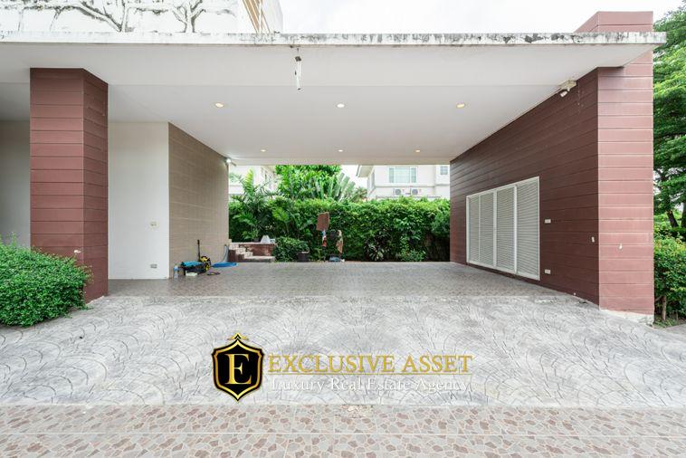 รูป ขายบ้านเดี่ยว Luxury ปัญญาอินทรา P5 ที่ดิน 1 ไร่ครึ่ง พร้อมสระว่ายน้ำ และเรือนรับรอง ใกล้สนามกอล์ฟปัญญา แฟชั่นไอส์แลนด์ - รูปที่ 5/46