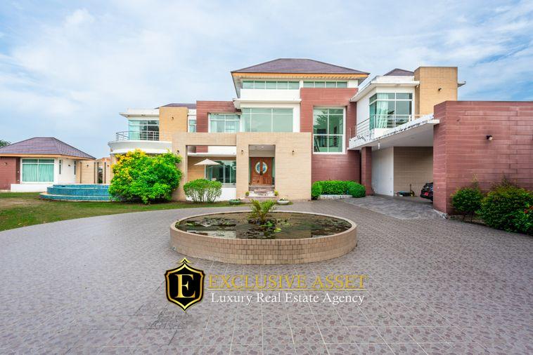 รูป ขายบ้านเดี่ยว Luxury ปัญญาอินทรา P5 ที่ดิน 1 ไร่ครึ่ง พร้อมสระว่ายน้ำ และเรือนรับรอง ใกล้สนามกอล์ฟปัญญา แฟชั่นไอส์แลนด์ - รูปที่ 2/46