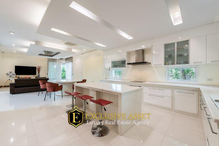 รูป ขายบ้านเดี่ยว Luxury ปัญญาอินทรา P5 ที่ดิน 1 ไร่ครึ่ง พร้อมสระว่ายน้ำ และเรือนรับรอง ใกล้สนามกอล์ฟปัญญา แฟชั่นไอส์แลนด์ - รูปที่ 16/46