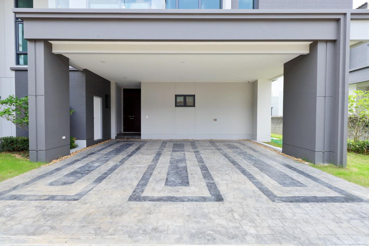 รูป ขาย บ้านใหม่ ม.The City ปิ่นเกล้า-บรม 2 แปลงมุม ราคาพิเศษ บ้านไซส์ใหญ่ 105.8 ตรว. 388 ตรม.  - รูปที่ 2/34