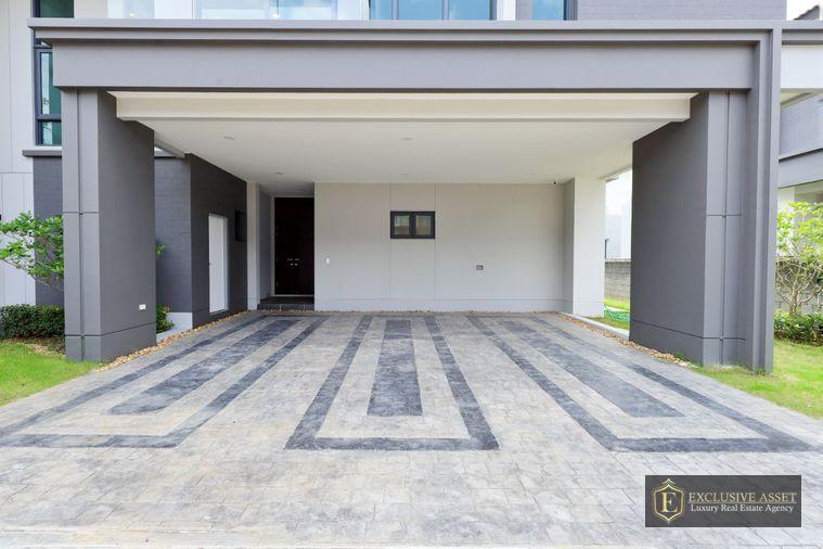 รูป ขาย บ้านใหม่ ม.The City ปิ่นเกล้า-บรม 2 แปลงมุม ราคาพิเศษ บ้านไซส์ใหญ่ 105.8 ตรว. 388 ตรม. - รูปที่ 2/34