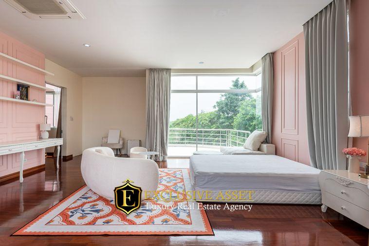 รูป ขายบ้านเดี่ยว Luxury ปัญญาอินทรา P5 ที่ดิน 1 ไร่ครึ่ง พร้อมสระว่ายน้ำ และเรือนรับรอง ใกล้สนามกอล์ฟปัญญา แฟชั่นไอส์แลนด์ - รูปที่ 31/46