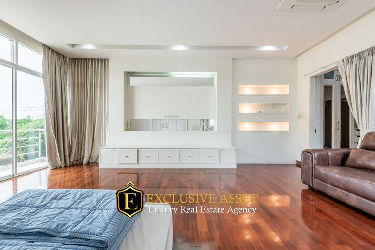 รูป ขายบ้านเดี่ยว Luxury ปัญญาอินทรา P5 ที่ดิน 1 ไร่ครึ่ง พร้อมสระว่ายน้ำ และเรือนรับรอง ใกล้สนามกอล์ฟปัญญา แฟชั่นไอส์แลนด์ - รูปที่ 26/46