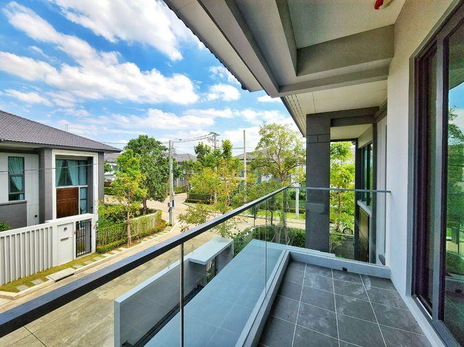 รูป ขาย บ้านใหม่ ม.The City ปิ่นเกล้า-บรม 2 แปลงมุม ราคาพิเศษ บ้านไซส์ใหญ่ 105.8 ตรว. 388 ตรม.  - รูปที่ 24/34