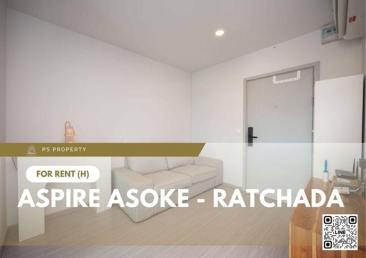 picture For Rent ✨ Aspire Asoke - Ratchada ✨ Fully furnished with appliances. Near MRT Rama 9. - 1/11