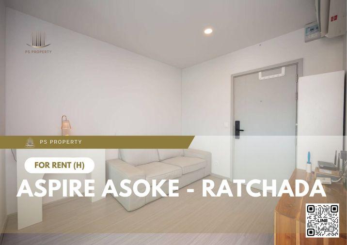 picture For Rent ✨ Aspire Asoke - Ratchada ✨ Fully furnished with appliances. Near MRT Rama 9. - 1/11