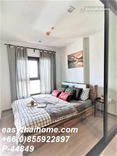 รูป P-44849 ห้องสวยแต่งครบพร้อมอยู่ The Base Phetkasem ใกล้ มหาวิทยาลัยสยาม และซีคอนบางแค Line: @easythaihome 085-592-2897 - รูปที่ 2/7