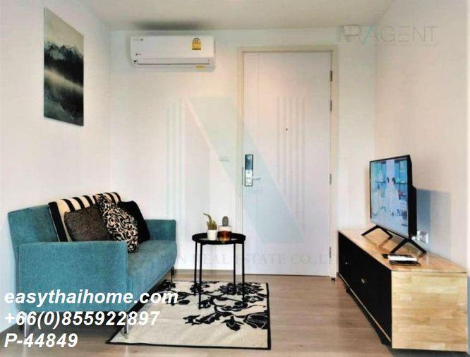 รูป P-44849 ห้องสวยแต่งครบพร้อมอยู่ The Base Phetkasem ใกล้ มหาวิทยาลัยสยาม และซีคอนบางแค Line: @easythaihome 085-592-2897 - รูปที่ 3/7
