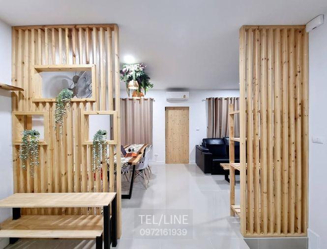รูป ให้เช่าบ้านใหม่ ตกแต่ง พลีโน่ พหลโยธิน-วัชรพล 2 หลังมุม พร้อมอยู่ - รูปที่ 3/15