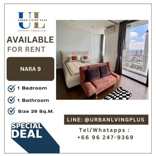 รูป ( UL2409063 ) ✨Tel/Line 096-2479369✨ !! ให้เช่า นาราไนท์ 1 ห้องนอน 1 ห้องน้ำ 39 ตร.ม. ห้องสวย ทิศใต้ !!! 🔥🔥🔥 - รูปที่ 1/6