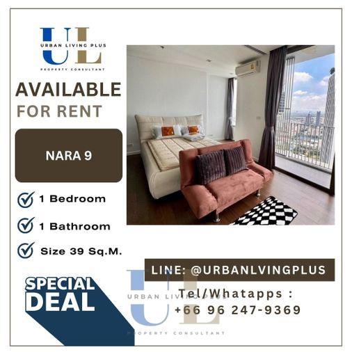 รูป ( UL2409063 ) ✨Tel/Line 096-2479369✨ !! ให้เช่า นาราไนท์ 1 ห้องนอน 1 ห้องน้ำ 39 ตร.ม. ห้องสวย ทิศใต้ !!! 🔥🔥🔥 - รูปที่ 1/6