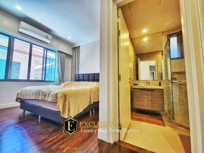 รูป ขาย ม.นาราสิริ ปิ่นเกล้า-สาย1 แปลงมุมติดสวน แต่งครบ 110 ตรว. 294 ตรม. พร้อมเข้าอยู่ - รูปที่ 36/37
