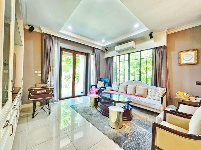 รูป ขาย ม.นาราสิริ ปิ่นเกล้า-สาย1 แปลงมุมติดสวน แต่งครบ 110 ตรว. 294 ตรม. พร้อมเข้าอยู่ - รูปที่ 11/37