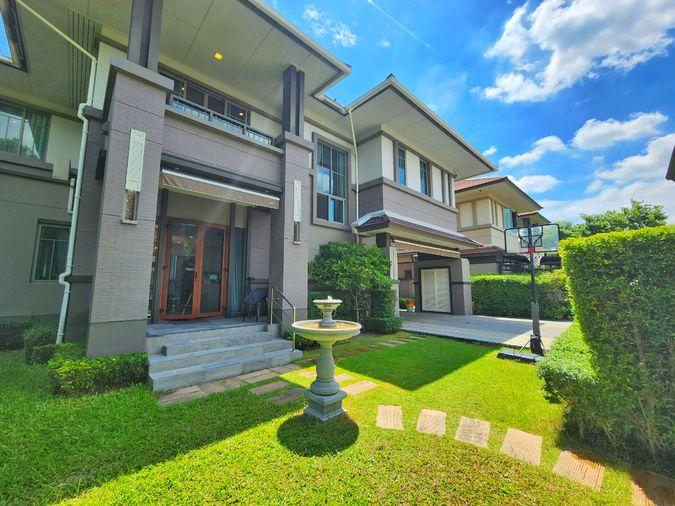 รูป ขาย ม.นาราสิริ ปิ่นเกล้า-สาย1 แปลงมุมติดสวน แต่งครบ 110 ตรว. 294 ตรม. พร้อมเข้าอยู่ - รูปที่ 8/37