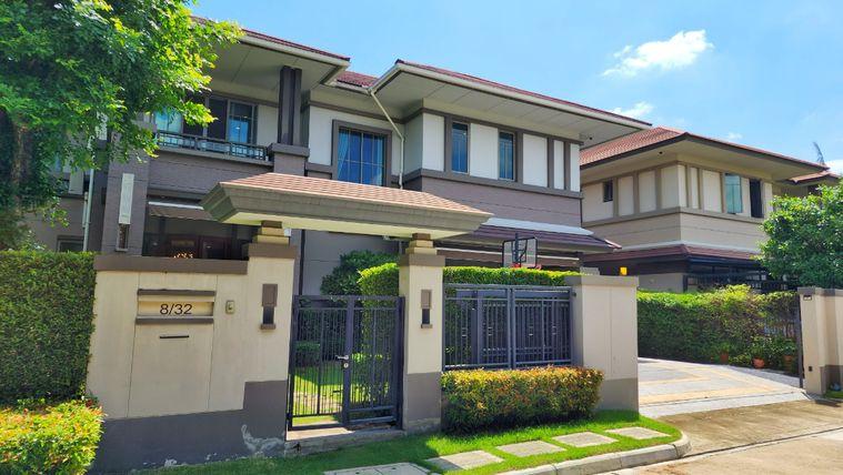 รูป ขาย ม.นาราสิริ ปิ่นเกล้า-สาย1 แปลงมุมติดสวน แต่งครบ 110 ตรว. 294 ตรม. พร้อมเข้าอยู่ - รูปที่ 2/37