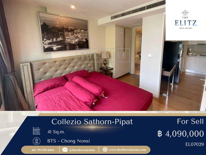 รูป ✨ขายด่วน! Collezio Sathorn–Pipat ห้องแต่งครบ สภาพดีมาก ทำเลพรีเมียม 💯 - รูปที่ 1/17