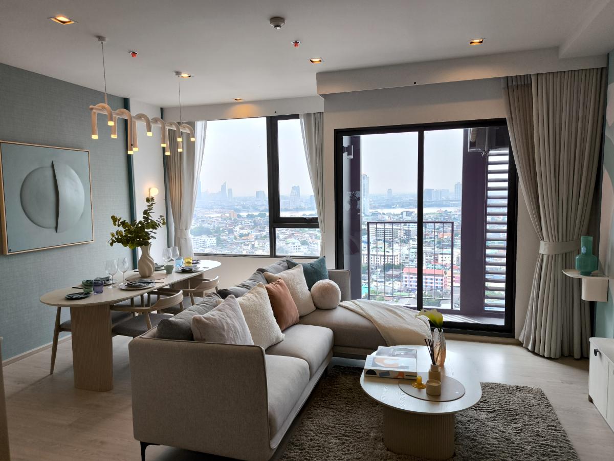 รูป คอนโด เรฟเฟอเรนซ์ สาทร-วงเวียนใหญ่ Reference Sathorn-Wongwianyai 130 เมตร ถึง BTS วงเวียนใหญ่ - รูปที่ 1/19