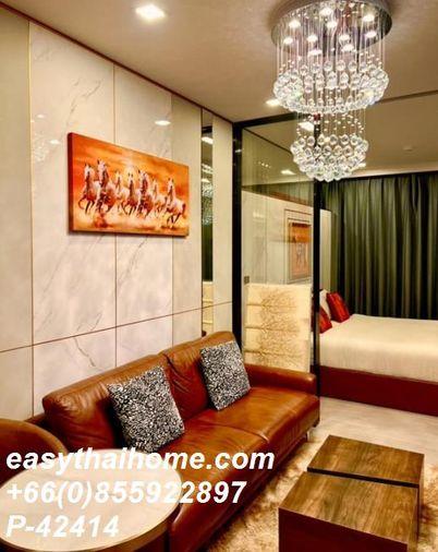 รูป P-42414 ให้เช่า คอนโด วันไนน์ไฟว์ อโศก-พระราม 9 Rama IX Rd, Huai Khwang, Bangkok พร้อมอยู่ ราคาถูก Line Id @easythaihome 085-592-2897 - รูปที่ 14/26