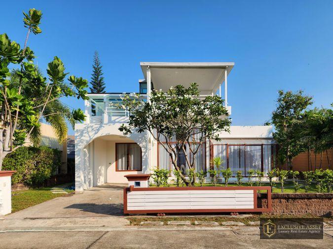 รูป ขายบ้านพักตากอากาศ แปลงริม โครงการ คาซ่า ซีไซด์ ชะอำ 80.3 ตร.ว. สไตล์ มินิมอล เมดิเตอร์เรเนียน แต่งครบ มีดาดฟ้าสำหรับปาร์ตี้ พร้อมเข้าอยู่ - รูปที่ 1/26